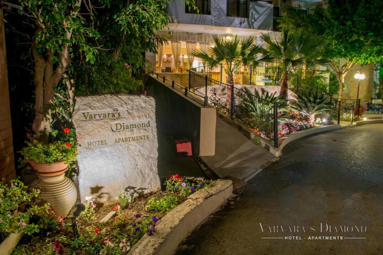 Varvaras Diamond Hotel พลาตาเนส ภายนอก รูปภาพ